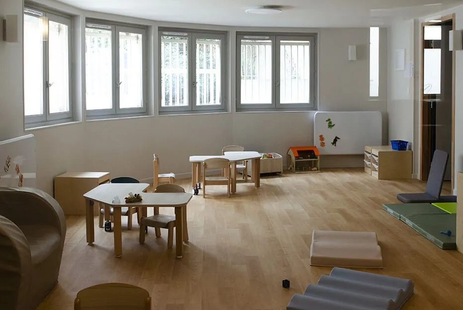 Salle de vie crèche Auguste