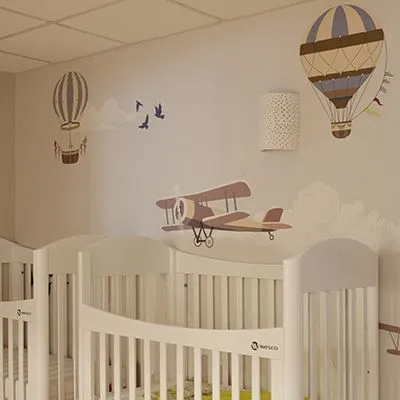 Salle de sommeil crèche Auguste