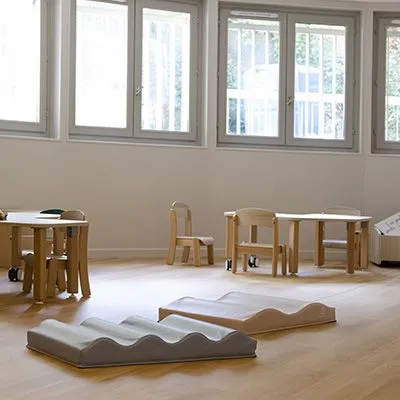 Salle de vie micro-creche Auguste