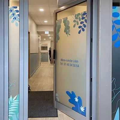 Entrée micro-crèche Léon
