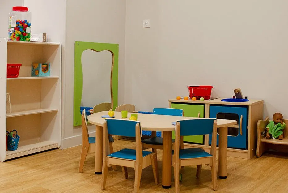 Salle de vie micro-crèche Martin