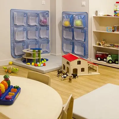 Jeux dans la micro-crèche Martin