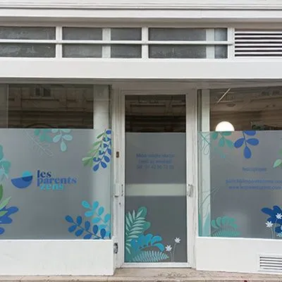 Devanture micro-crèche Martin