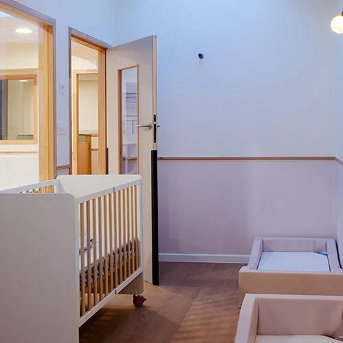 Salle de sommeil crèche Marie